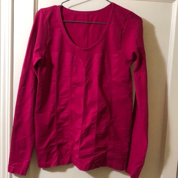 Pink Fabletics long sleeve Shirt